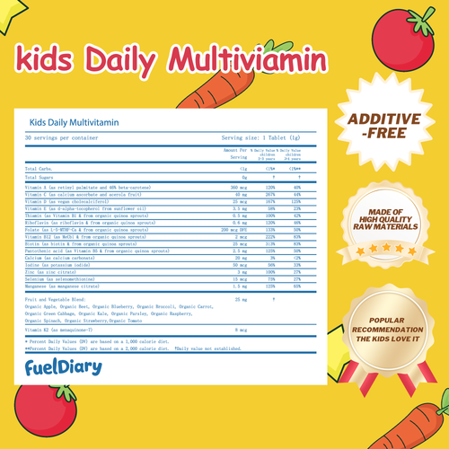 Fueldiary® Kids Daily Multivitamin