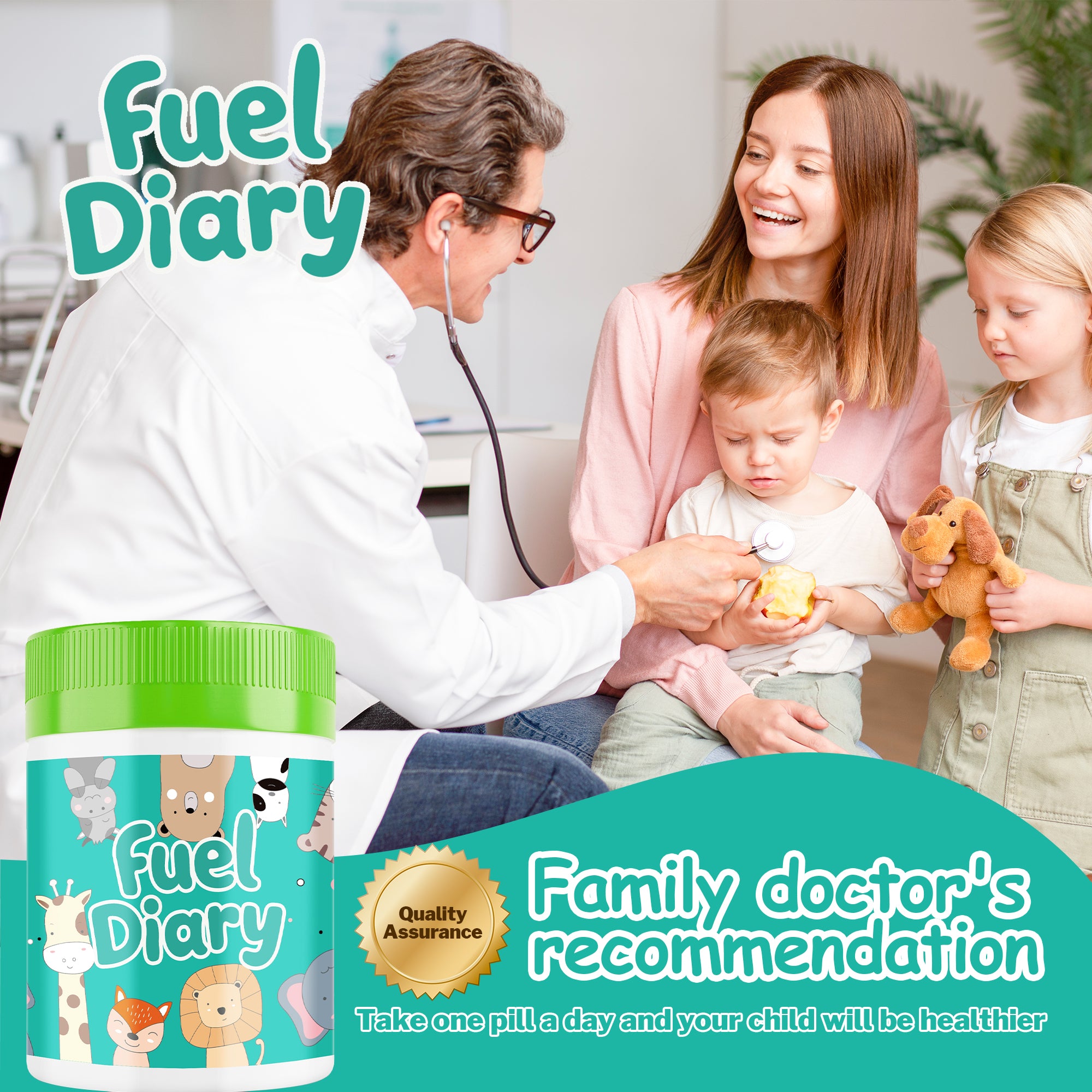 Fueldiary® Kids Daily Probiotic