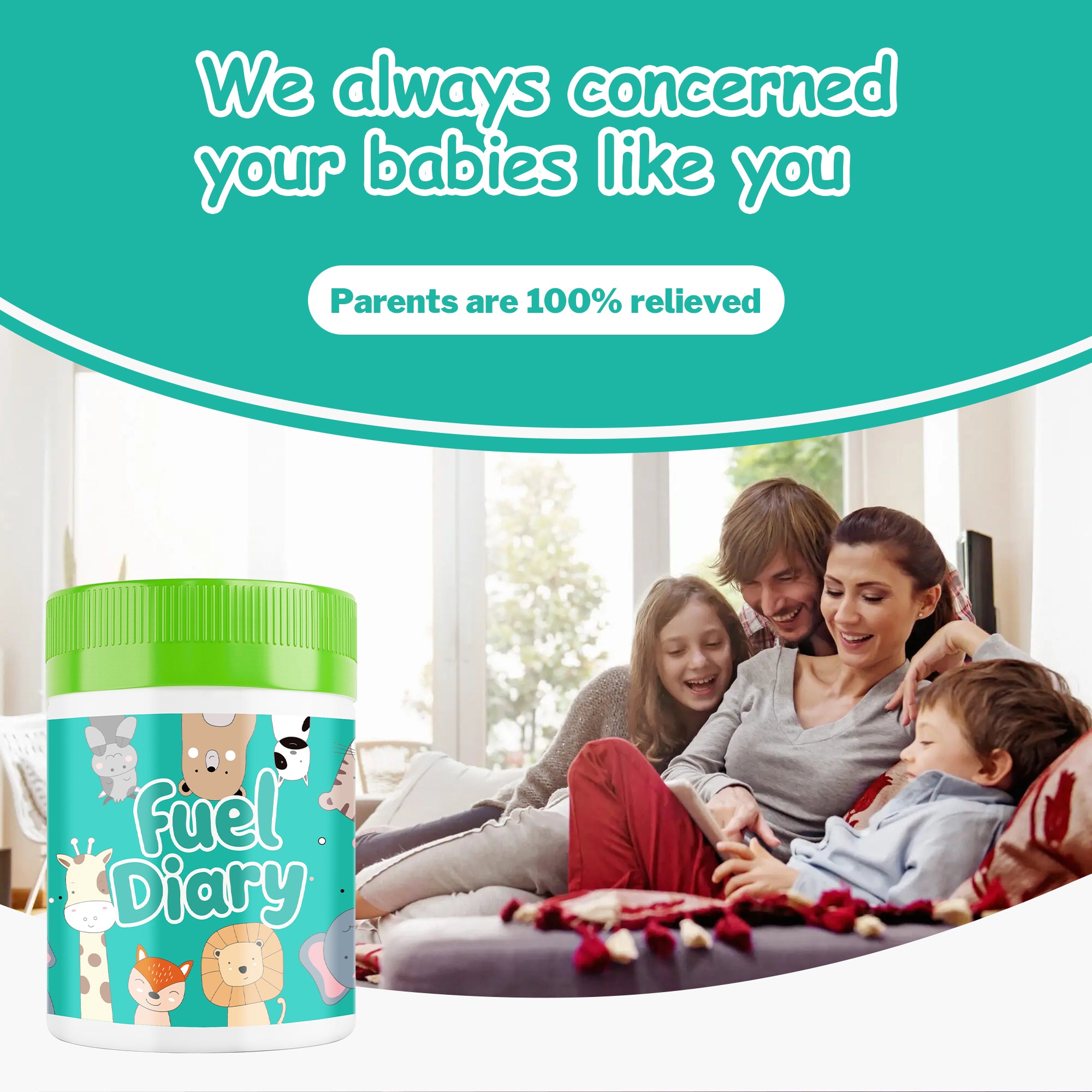 Fueldiary® Kids Daily Probiotic